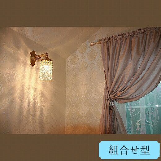 おしゃれな寝室のおすすめ照明―クリスタルをふんだんに使ったブラケットライト　WB251+664/CLR