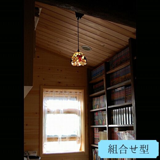 おしゃれな廊下・ホールのおすすめ照明―ホールの一角に設けた書斎スペースのペンダントライト　572/TIF-ZRJ5
